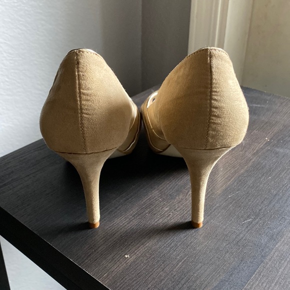 Just Fab Peep Toe Platform Pumps. Sz 7. - Picture 2 of 4